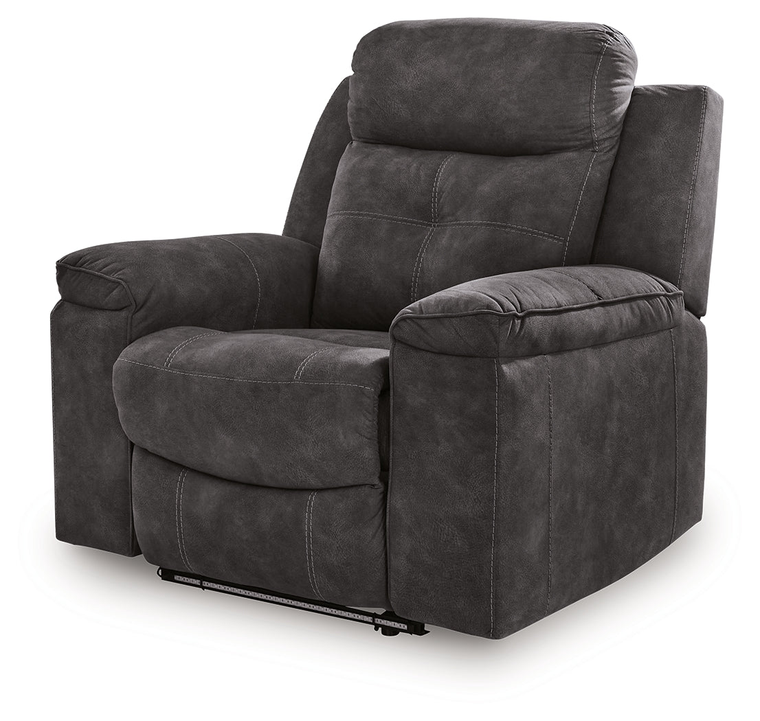 Brysonview Charcoal Zero Wall Recliner