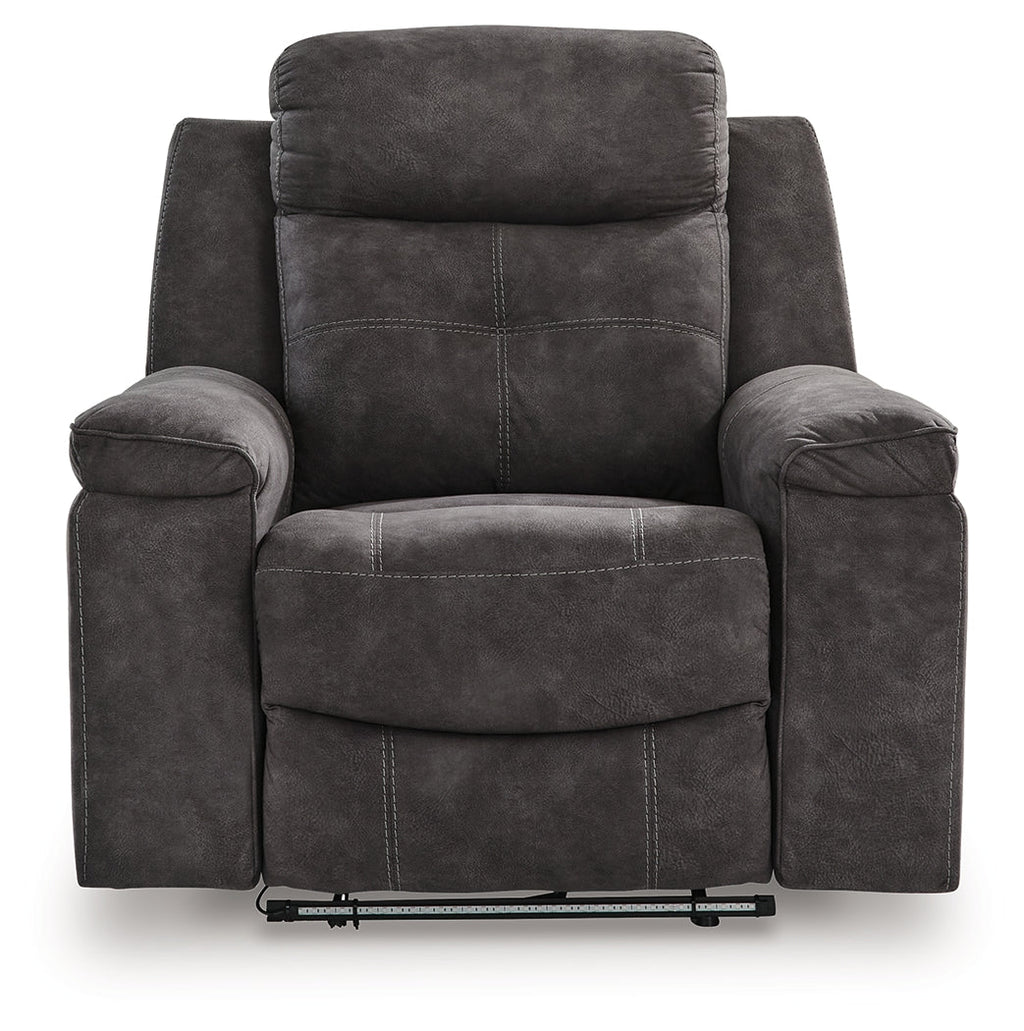 Brysonview Charcoal Zero Wall Recliner