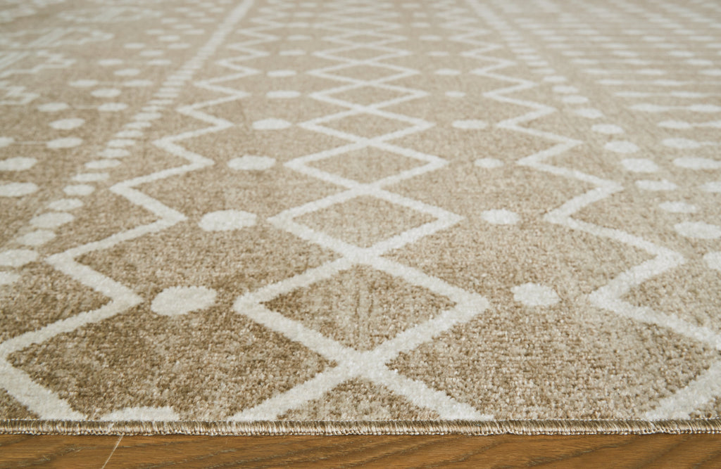 Bunchly Tan/Brown/Cream 8' x 10' Rug