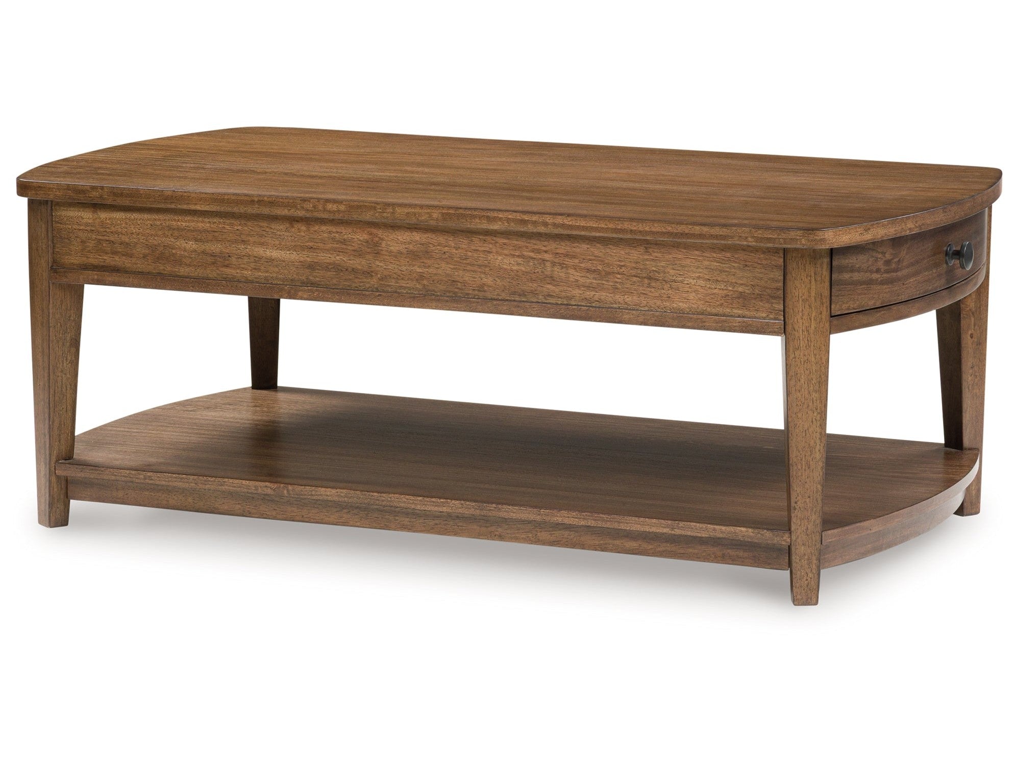 Burkbyer Brown Rectangular Cocktail Table