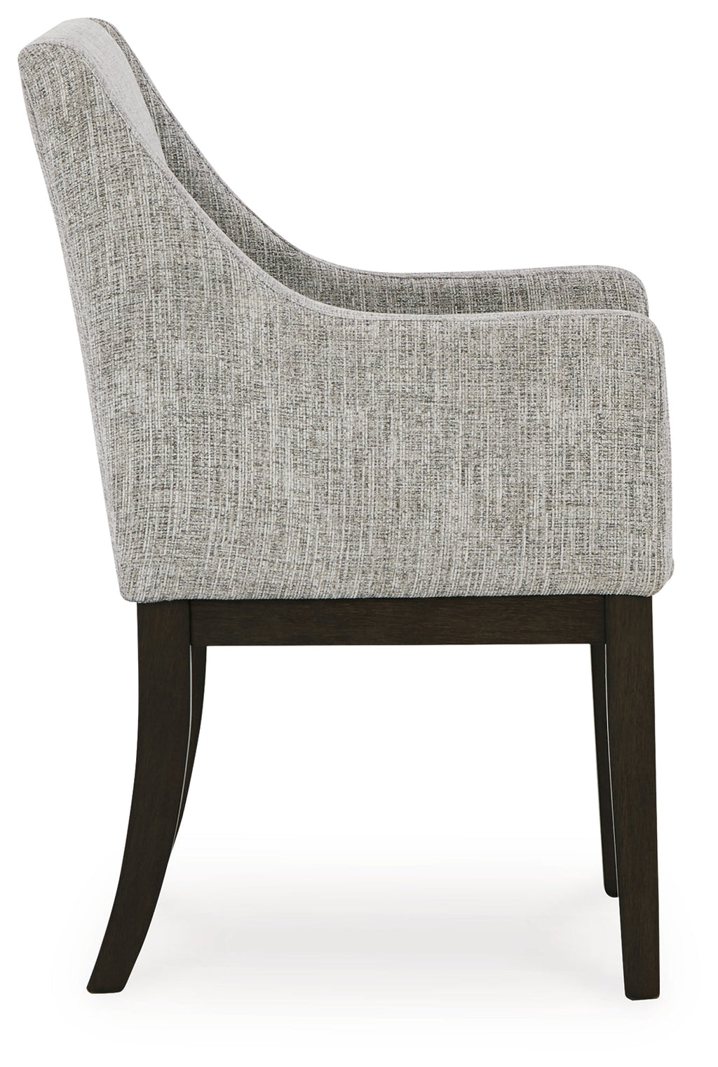 Burkhaus Beige/Dark Brown Dining Table and 6 Chairs