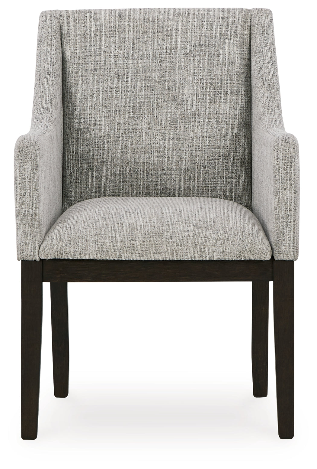 Burkhaus Beige/Dark Brown Dining Table w/ 6 Chairs