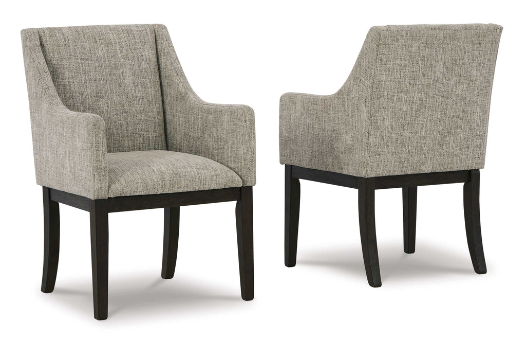 Burkhaus Dark Brown Dining Room Set / 10 pc (6 side chairs)