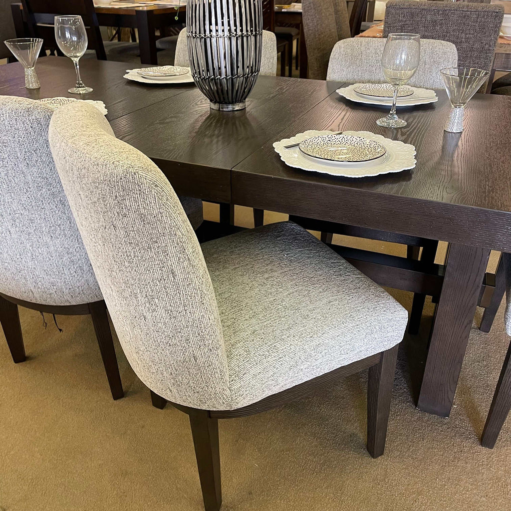 Burkhaus Dark Brown Dining Room Set / 10 pc (8 side chairs)