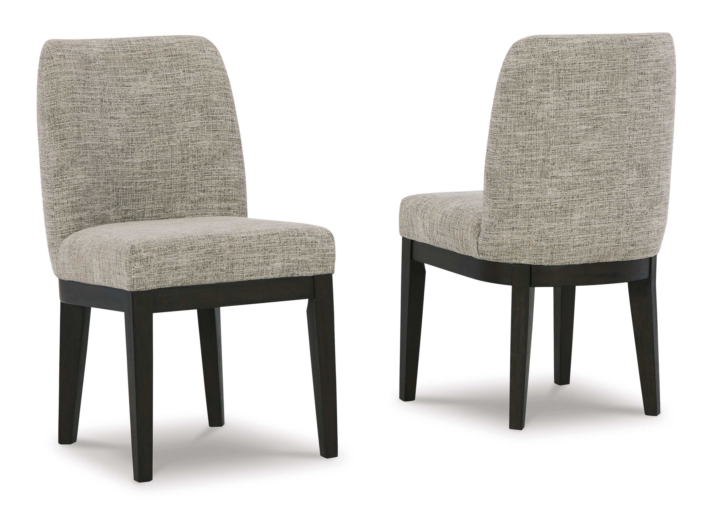 Burkhaus Dark Brown Dining Room Set / 7pc (6 side chairs)