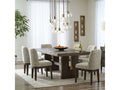 Burkhaus Dark Brown Dining Room Set / 7pc (6 side chairs)