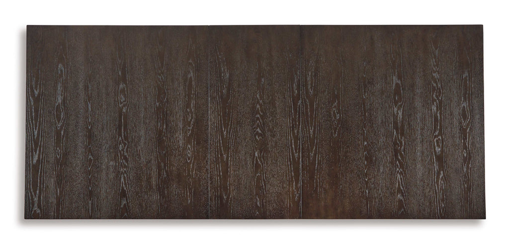 Burkhaus Dark Brown Dining Room Set / 9 pc