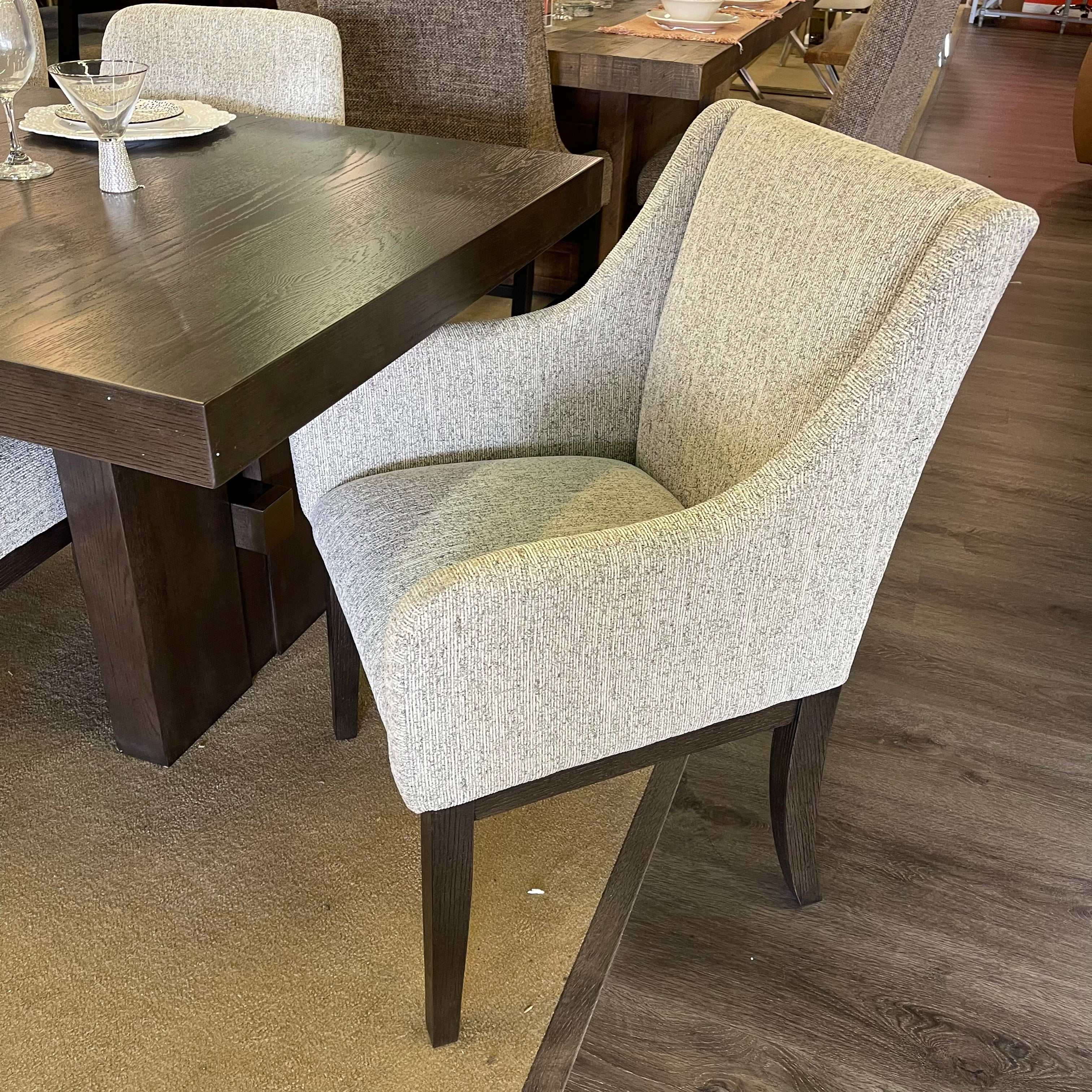 Burkhaus Dark Brown Dining Room Set / 9 pc