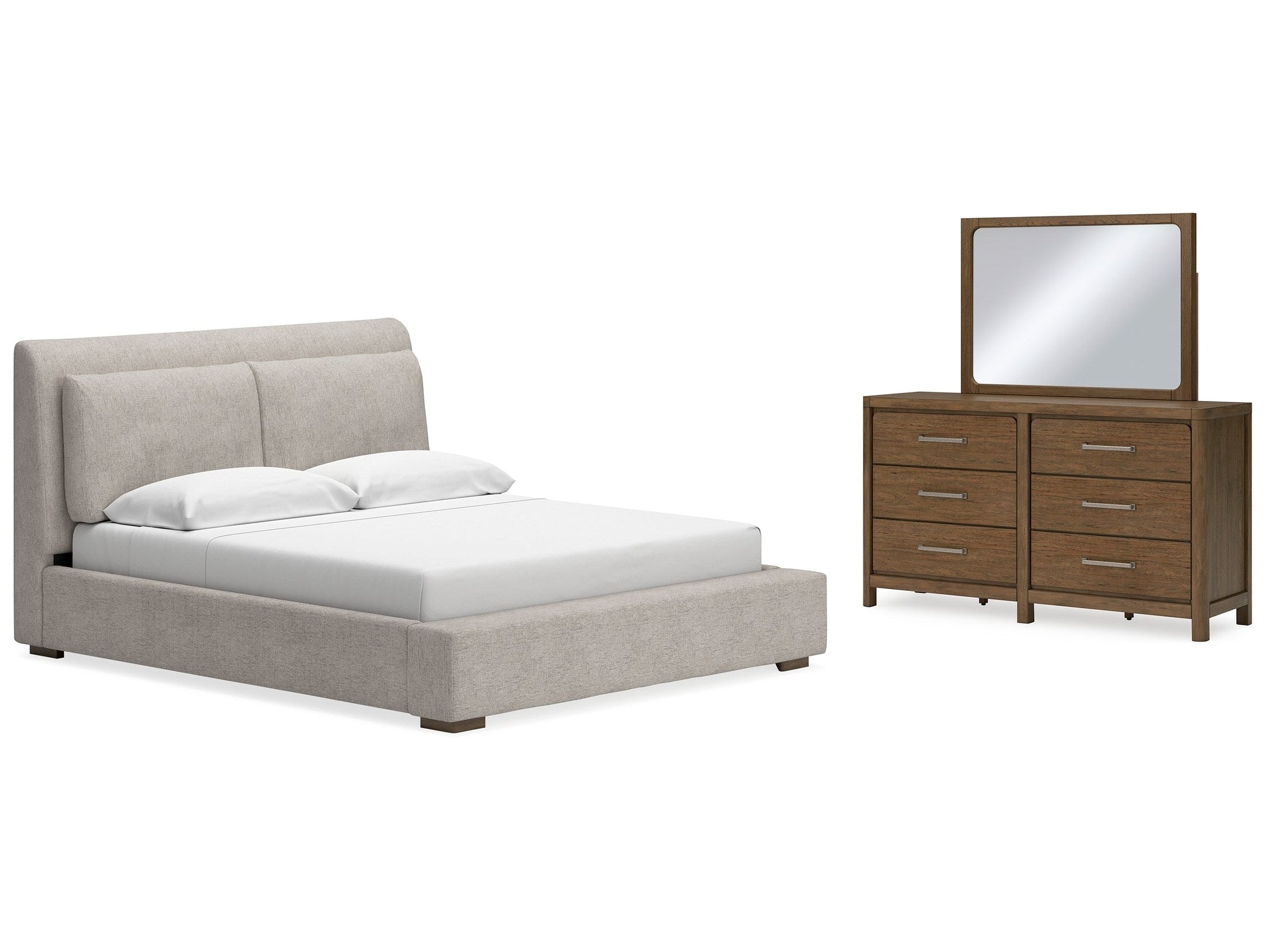Cabalynn California King Upholstered Bedroom Set