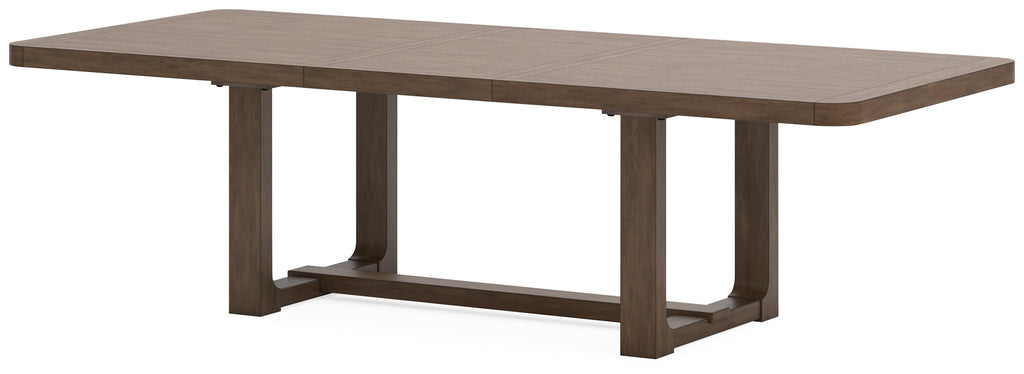 Cabalynn Light Brown Dining Table w/ Extension