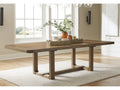 Cabalynn Light Brown Dining Table w/ Extension