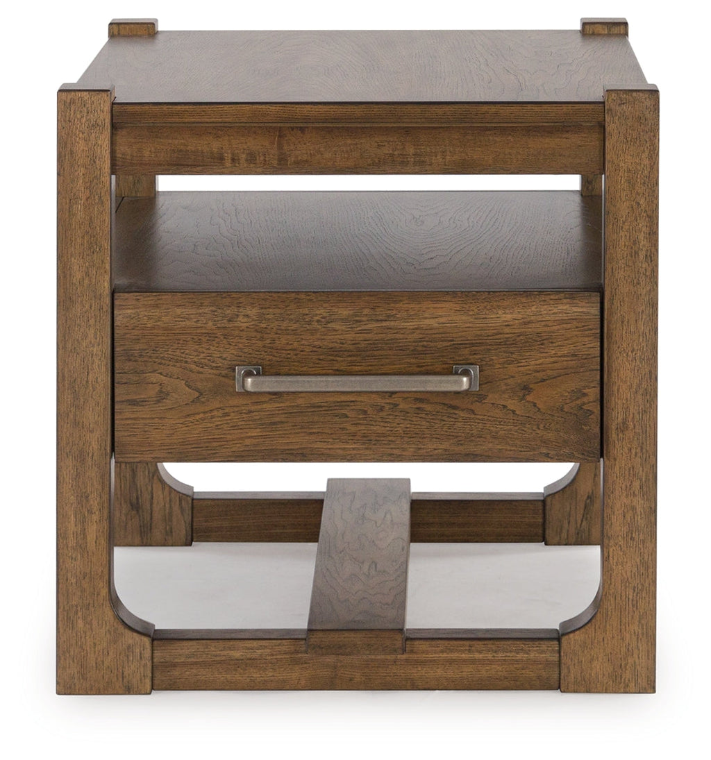 Cabalynn Light Brown End Table