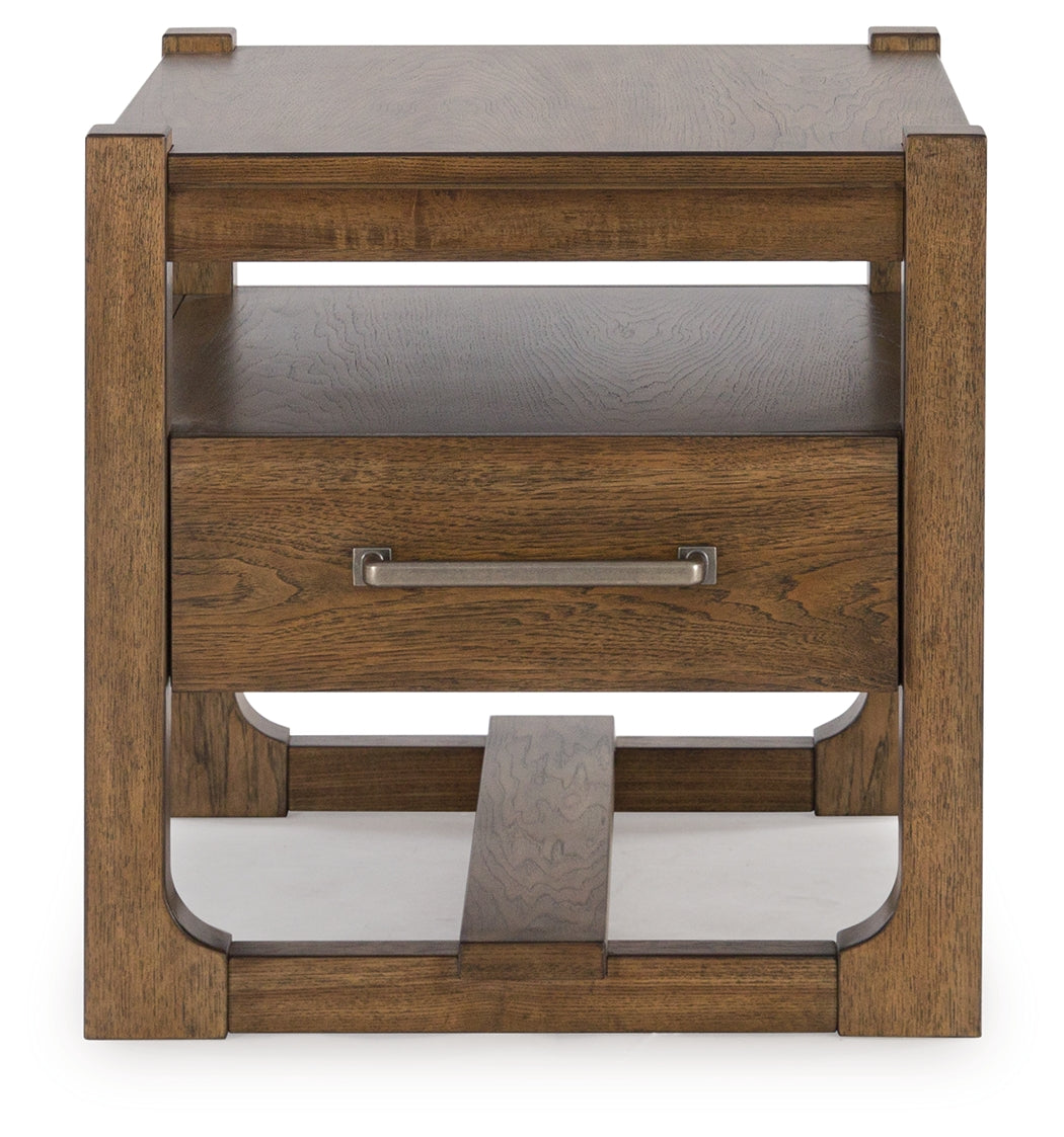 Cabalynn Light Brown End Table