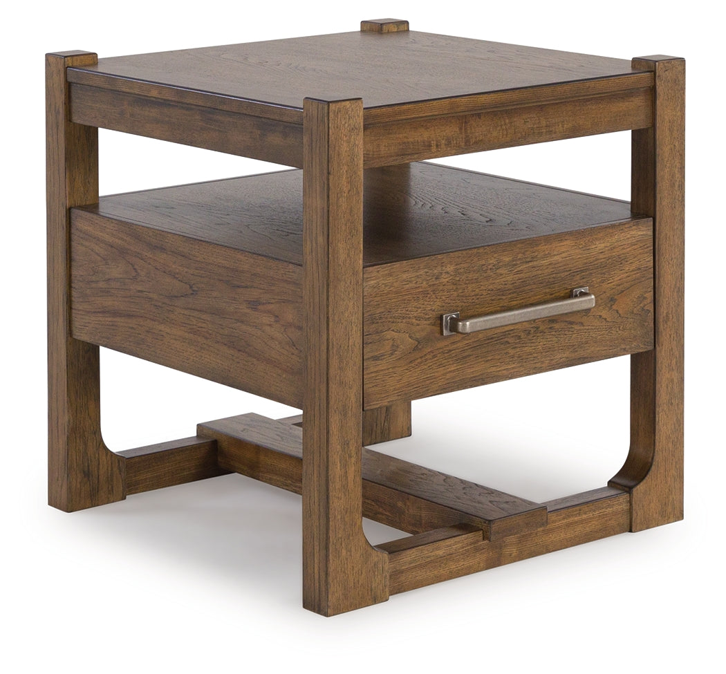 Cabalynn Light Brown End Table