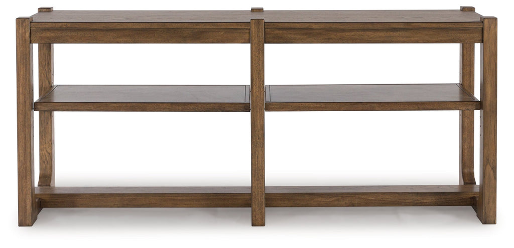 Cabalynn Light Brown Sofa Table