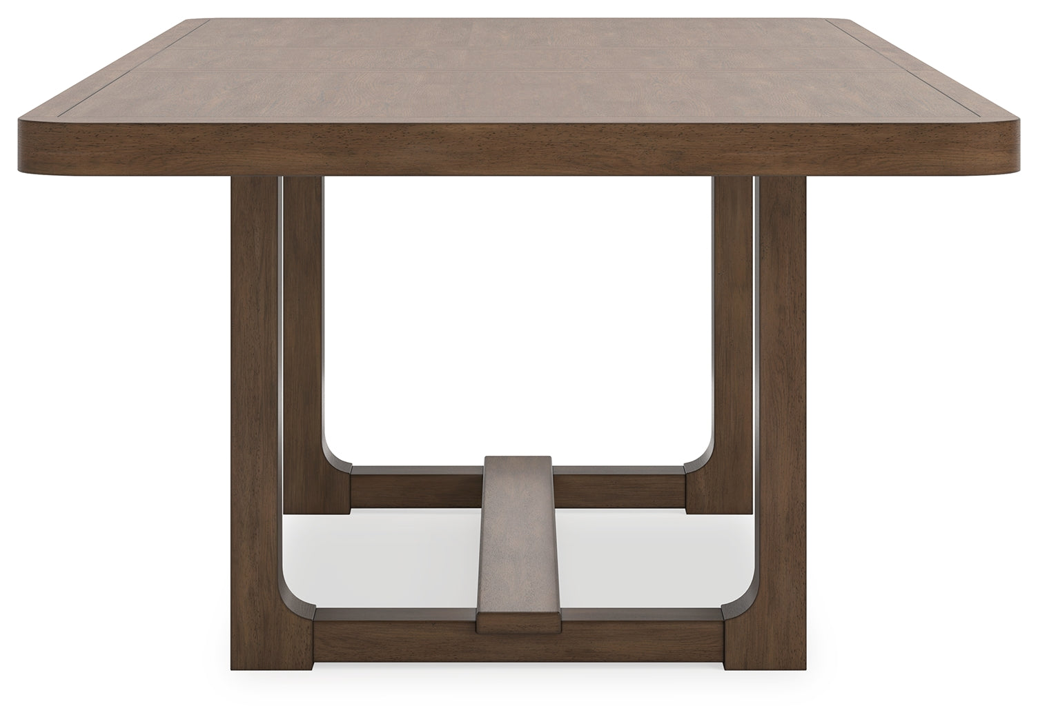 Cabalynn Oatmeal/Light Brown Extension Dining Table and 4 Chairs