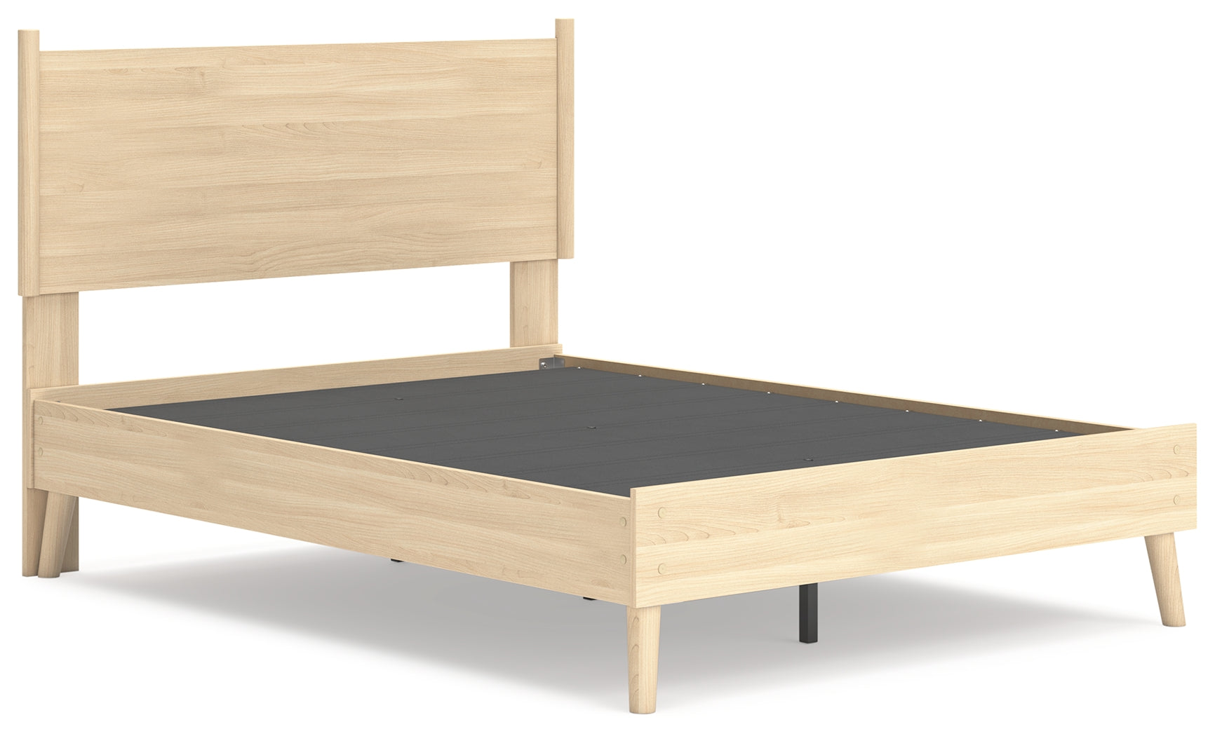 Cabinella Tan Full Platform Panel Youth Bed