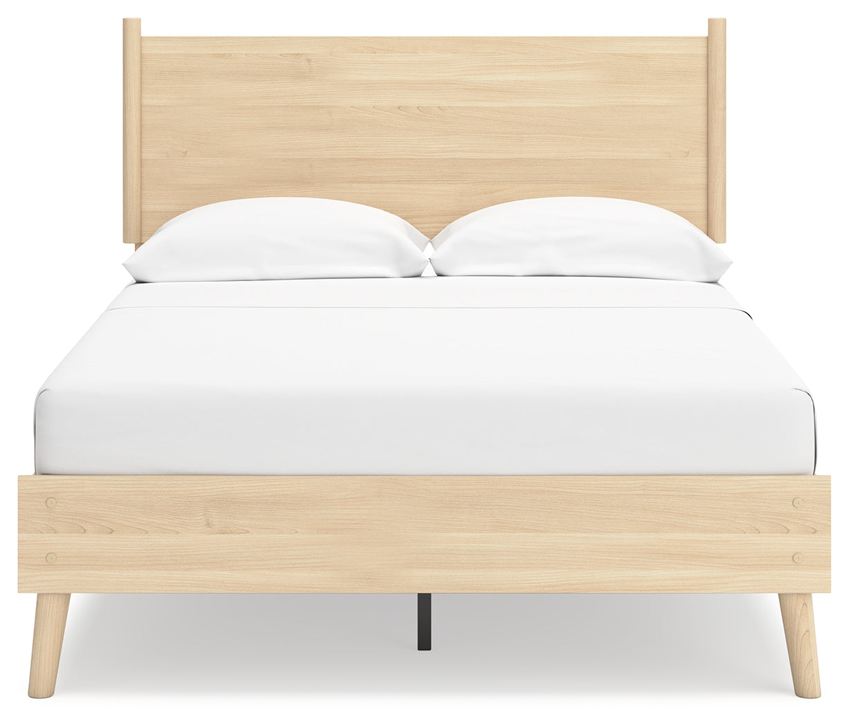 Cabinella Tan Full Platform Panel Youth Bed