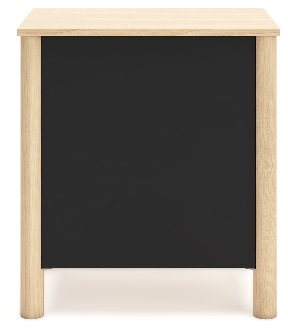Cabinella Tan Nightstand