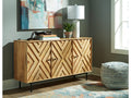 Cadewick Natural Accent Cabinet