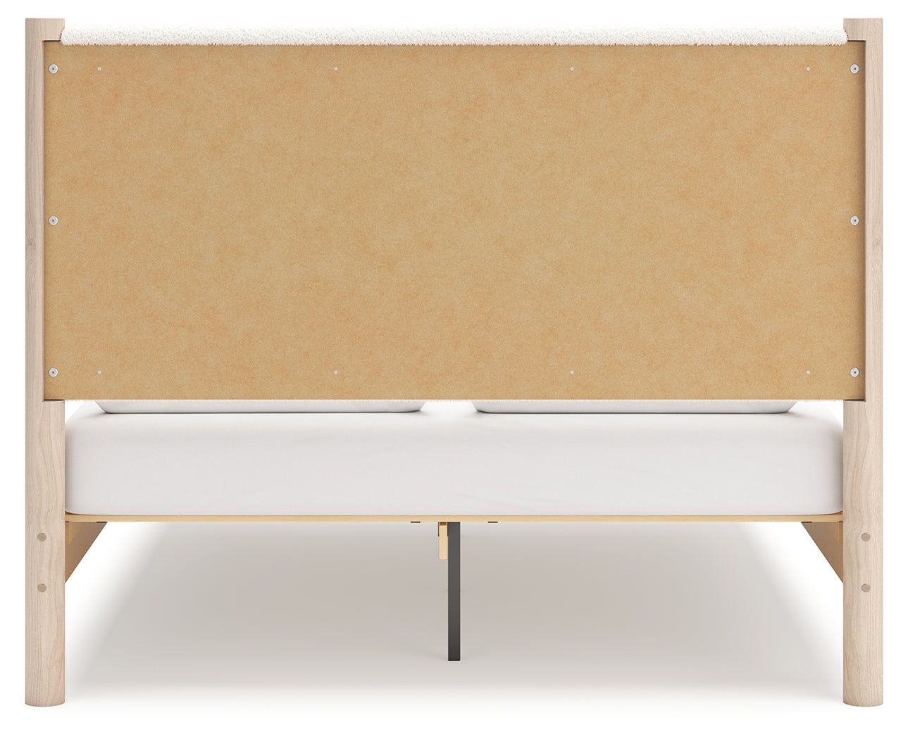 Cadmori Tan Queen Panel Bedroom Set with Dresser and 2 Nightstands