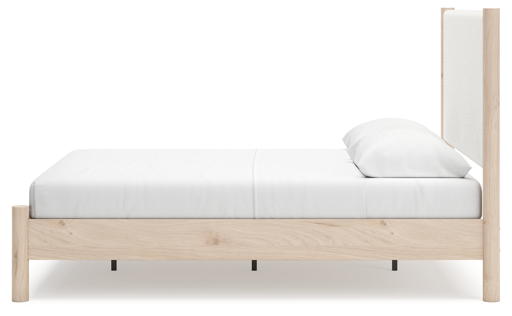 Cadmori Tan Queen Panel Bedroom Set with Dresser and 2 Nightstands