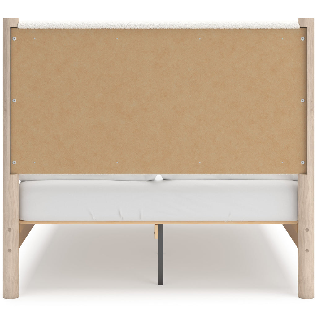 Cadmori Tan Twin Panel Bed