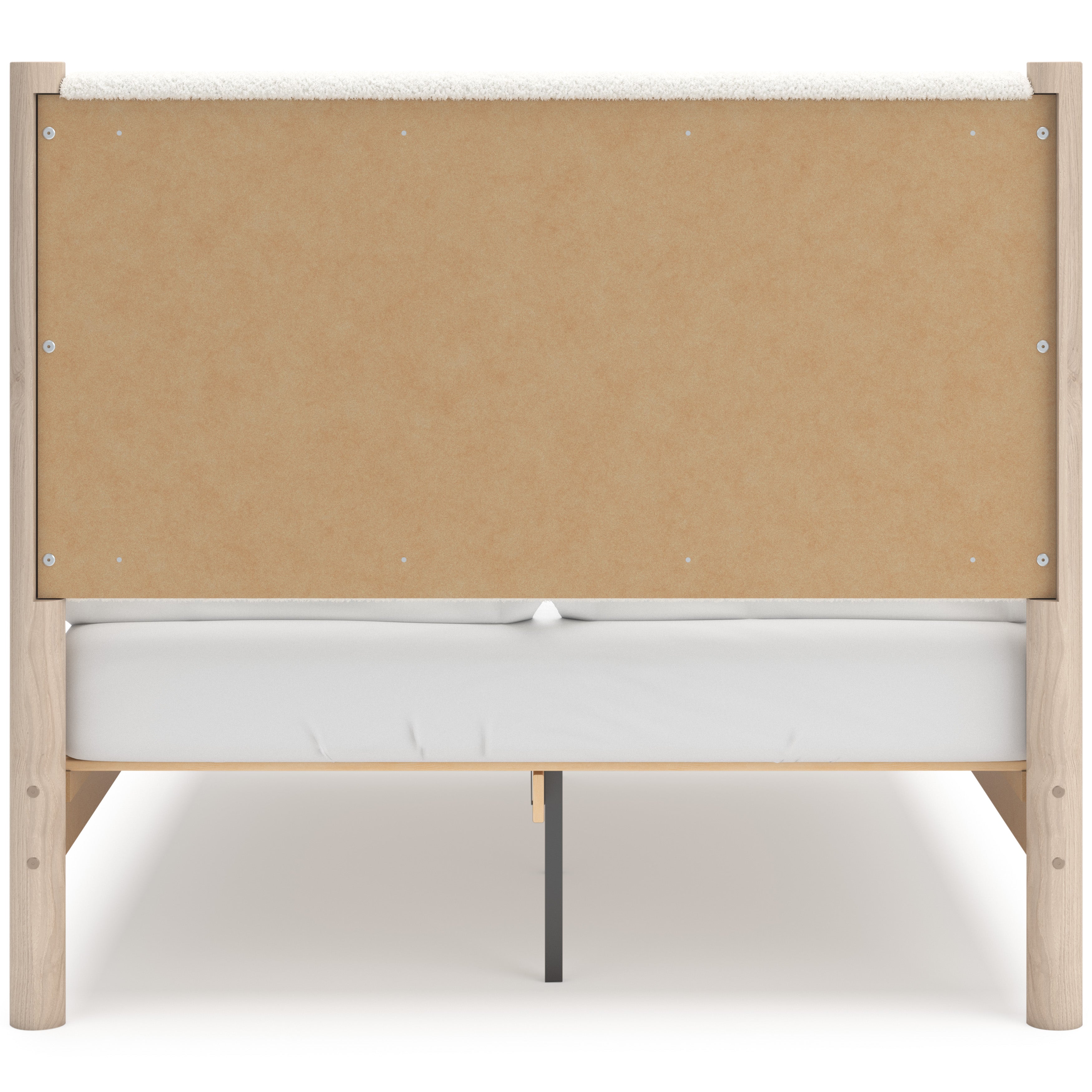 Cadmori Tan Twin Panel Bed