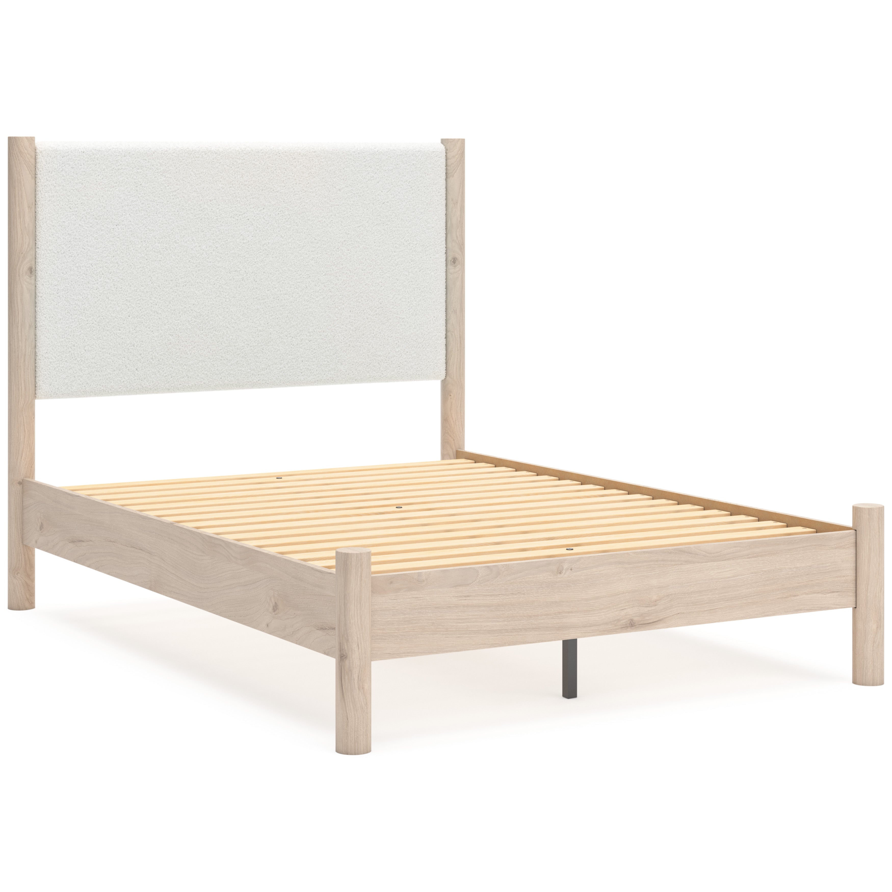 Cadmori Tan Twin Panel Bed