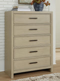 Calmoro Gray Chest of Drawers