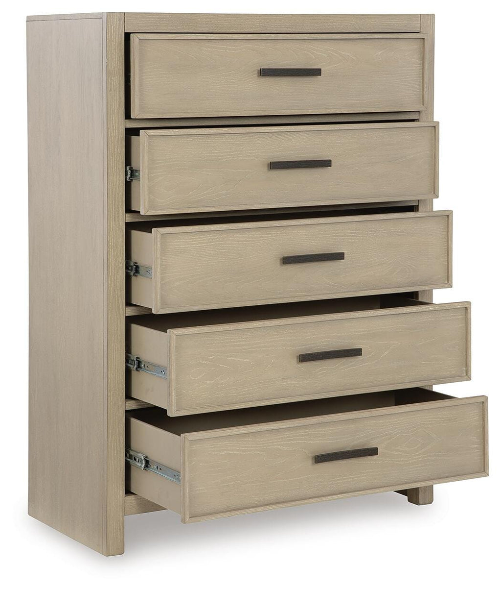 Calmoro Gray Chest of Drawers