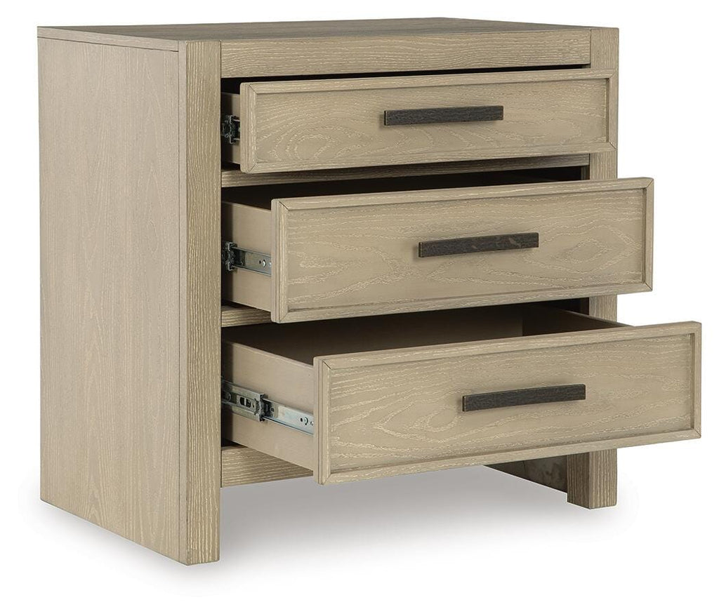 Calmoro Gray Nightstand
