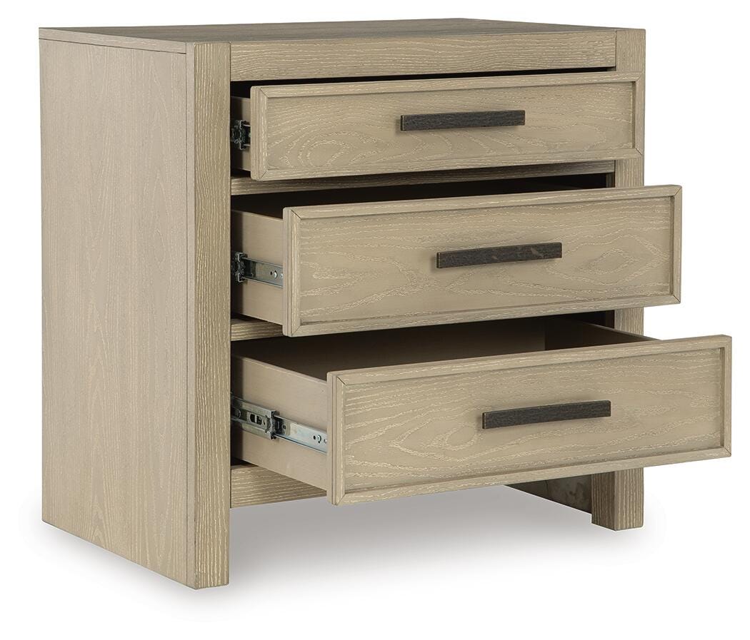 Calmoro Gray Nightstand