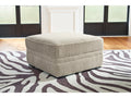 Calnita Sisal Ottoman w/ Storage