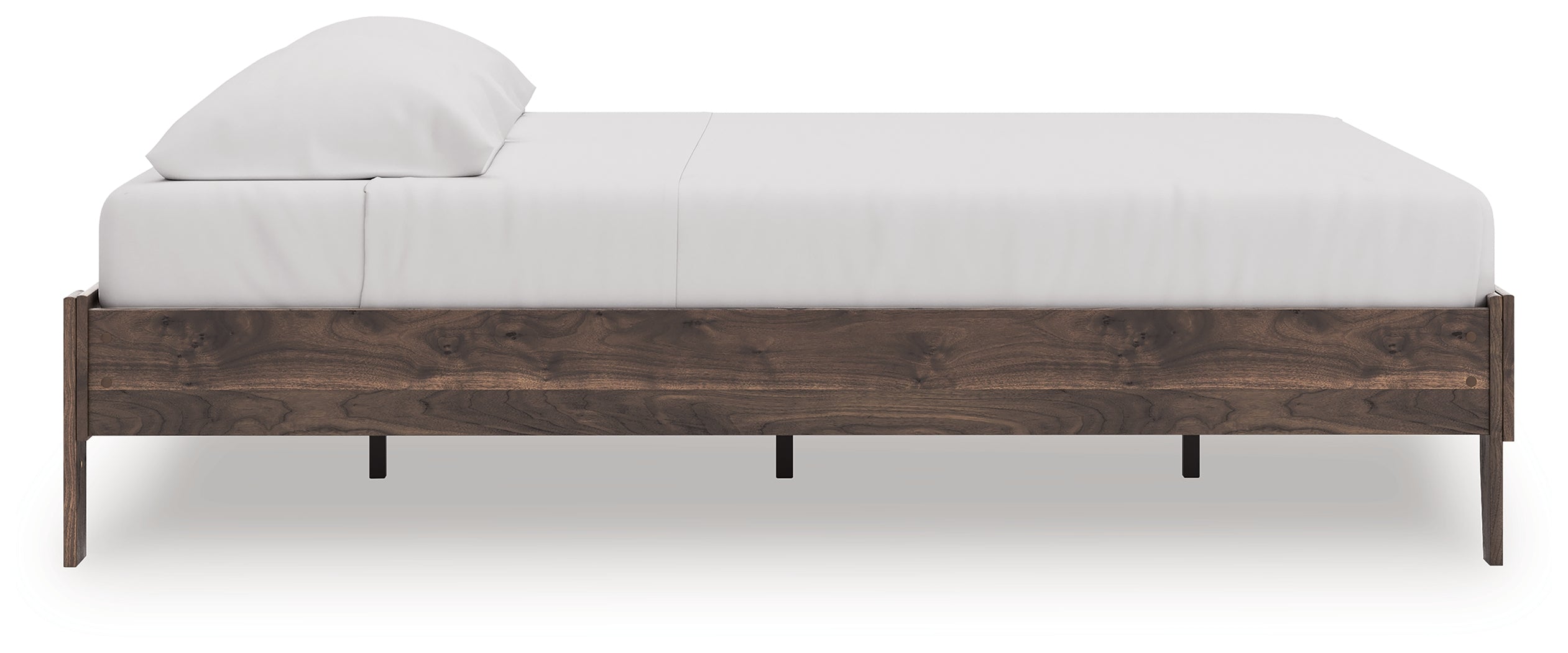 Calverson Brown King Platform Bed