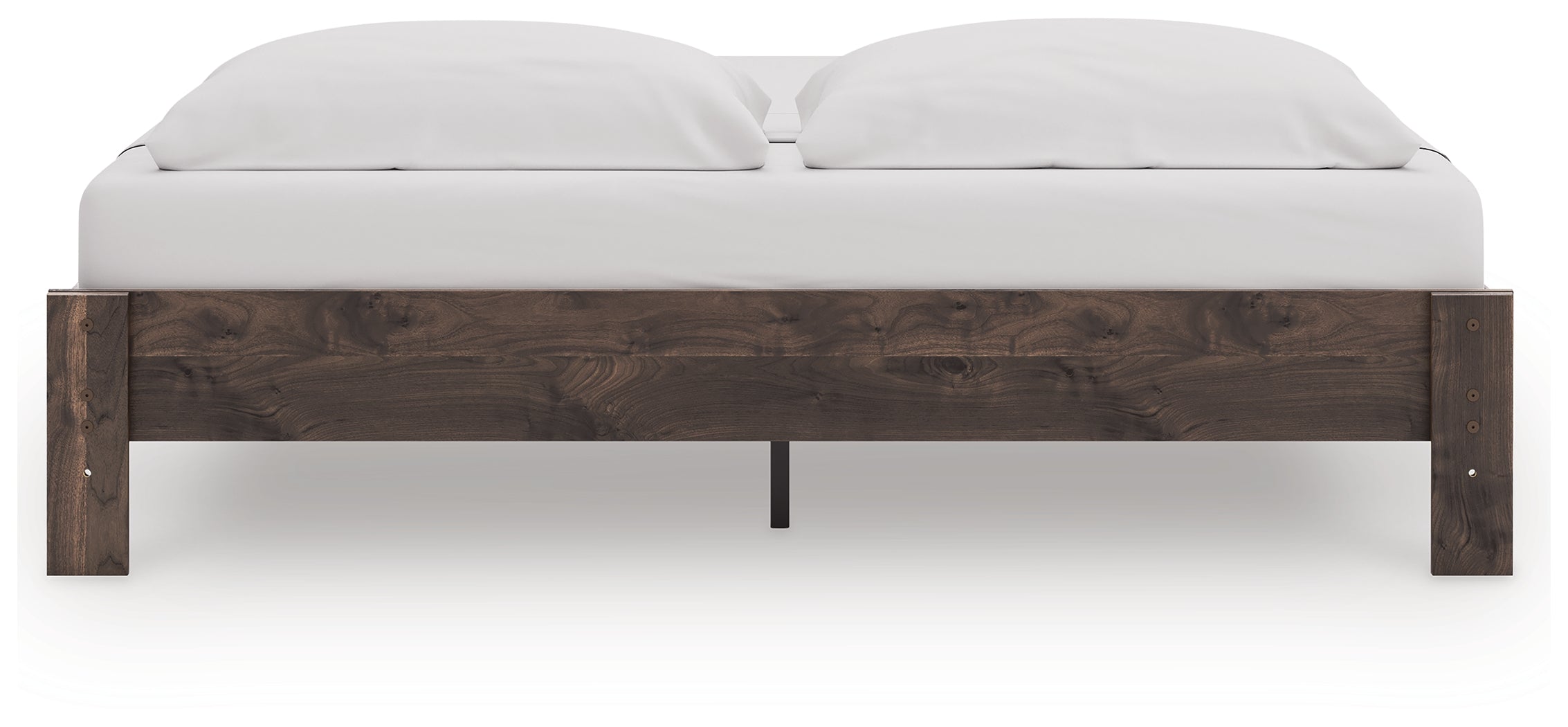 Calverson Brown King Platform Bed