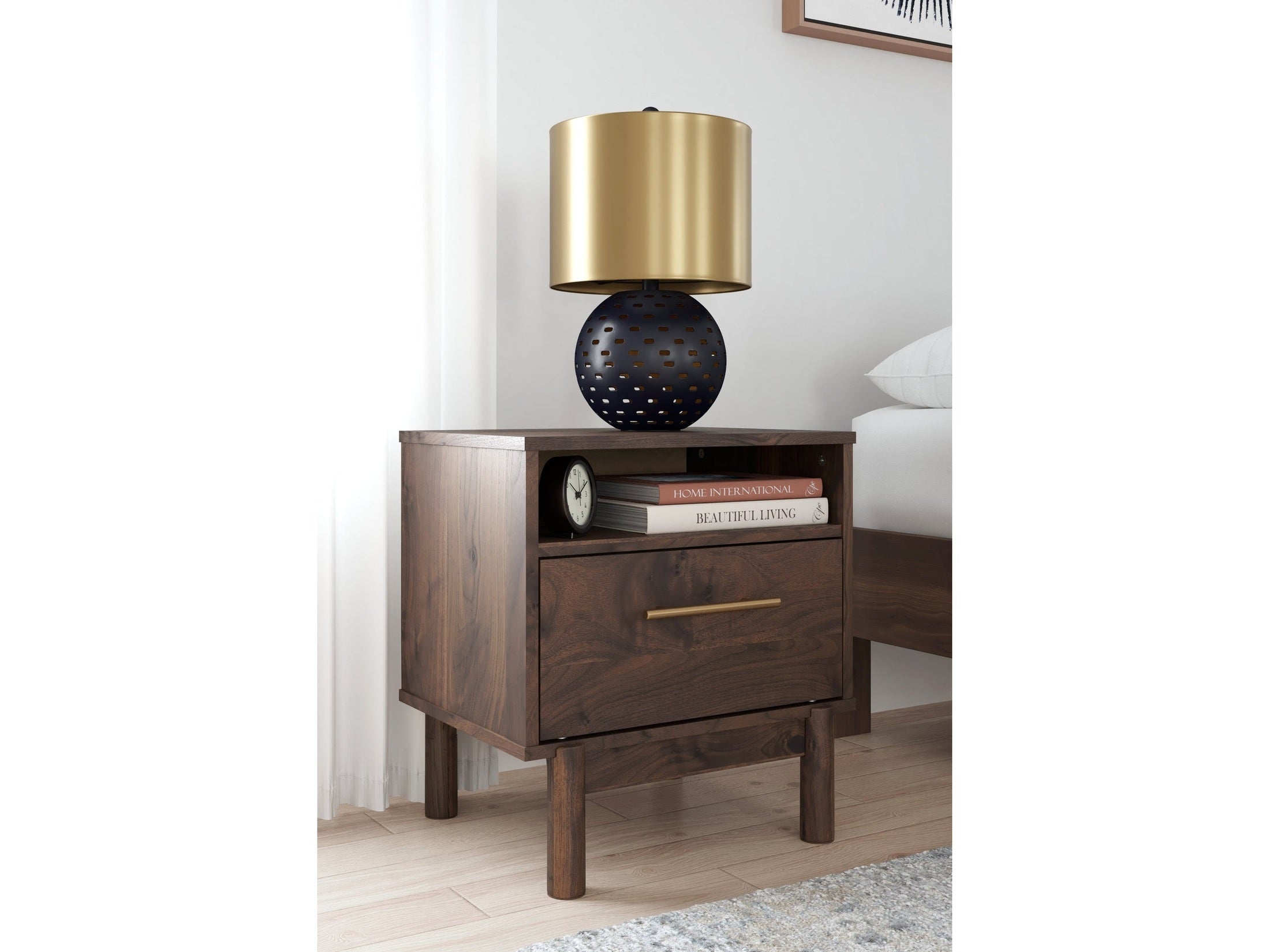 Calverson Mocha Nightstand