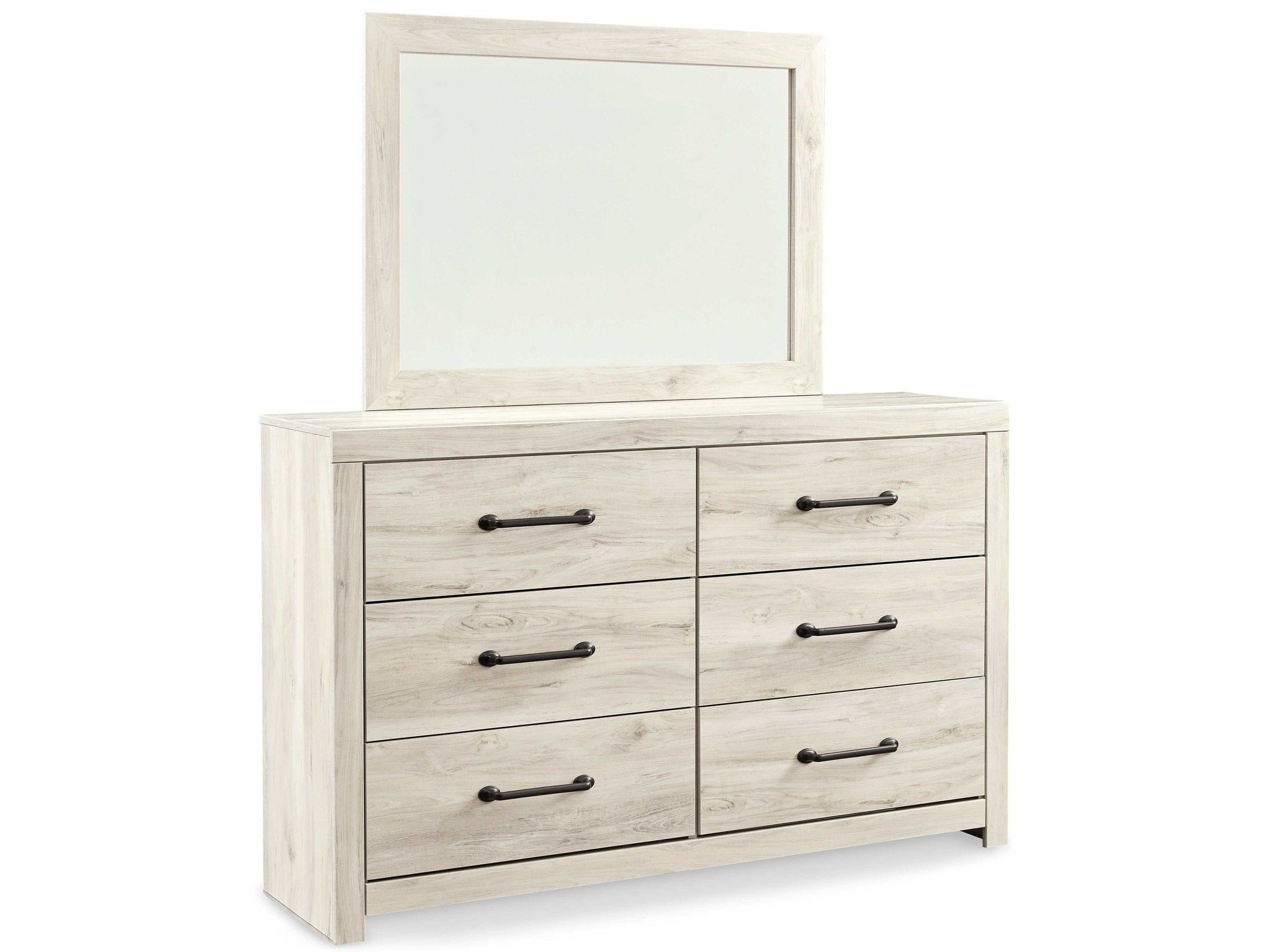 Cambeck Whitewash Dresser & Mirror