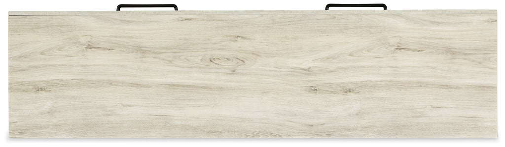 Cambeck Whitewash Full Panel Bed, Dresser and Nightstand