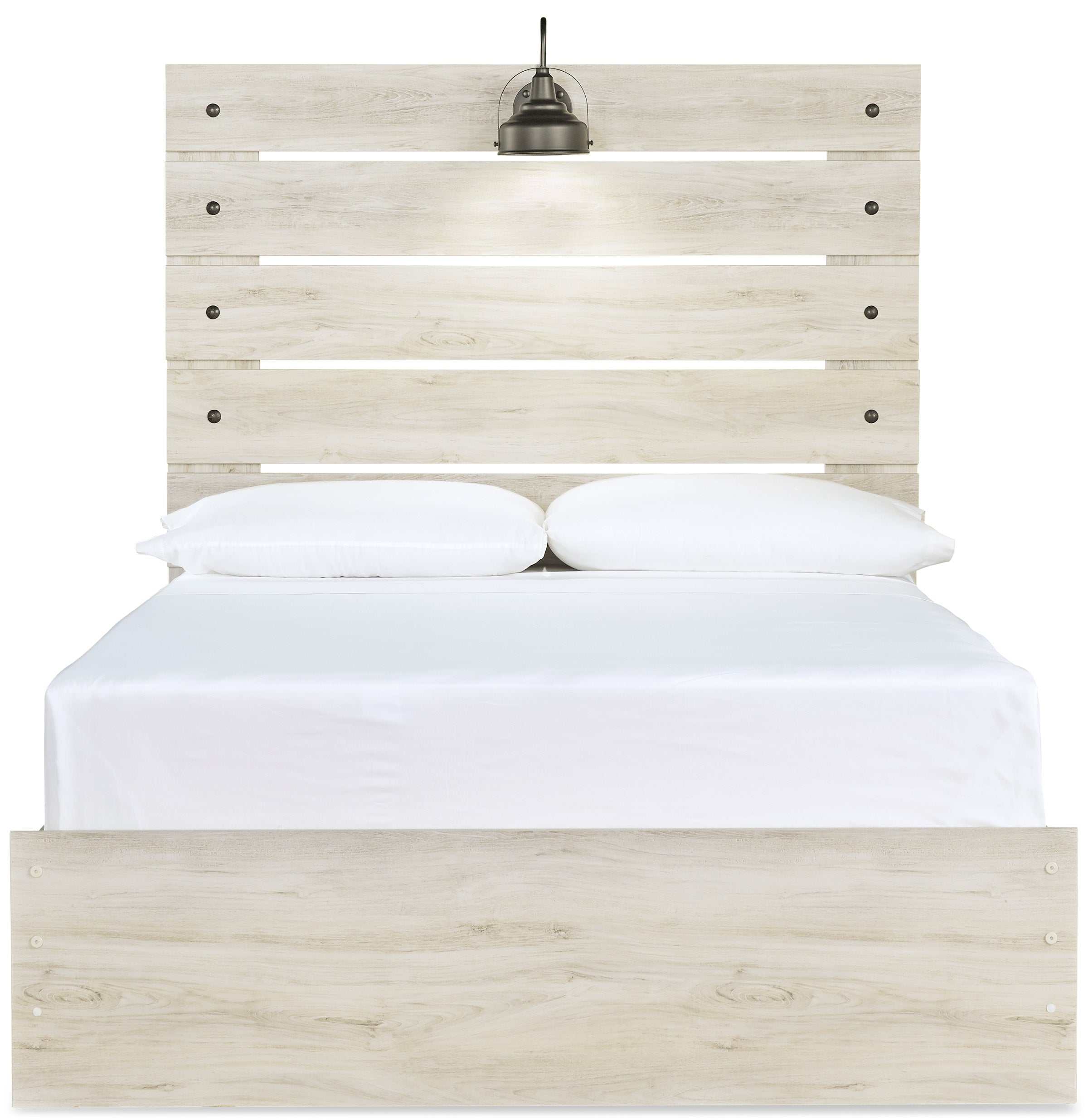Cambeck Whitewash Full Panel Bed