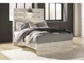 Cambeck Whitewash Full Panel Bed