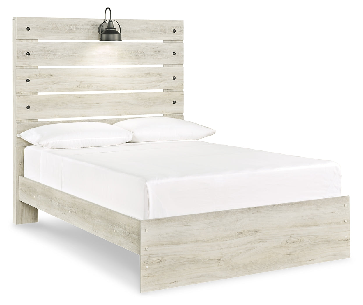 Cambeck Whitewash Full Panel Bedroom Set