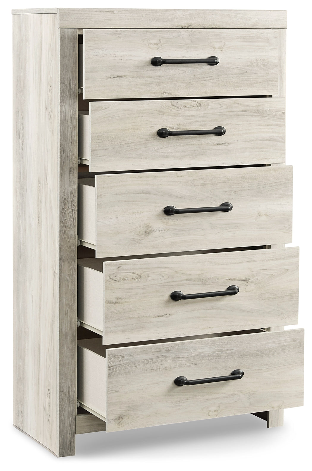 Cambeck Whitewash King Panel Bedroom Set