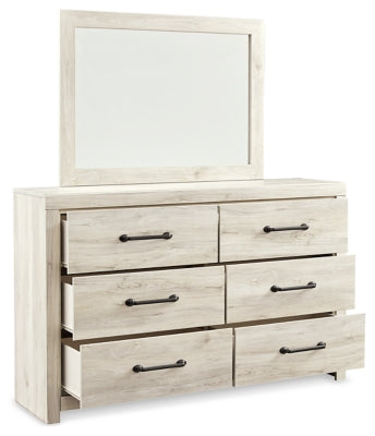 Cambeck Whitewash King Panel Bedroom Set