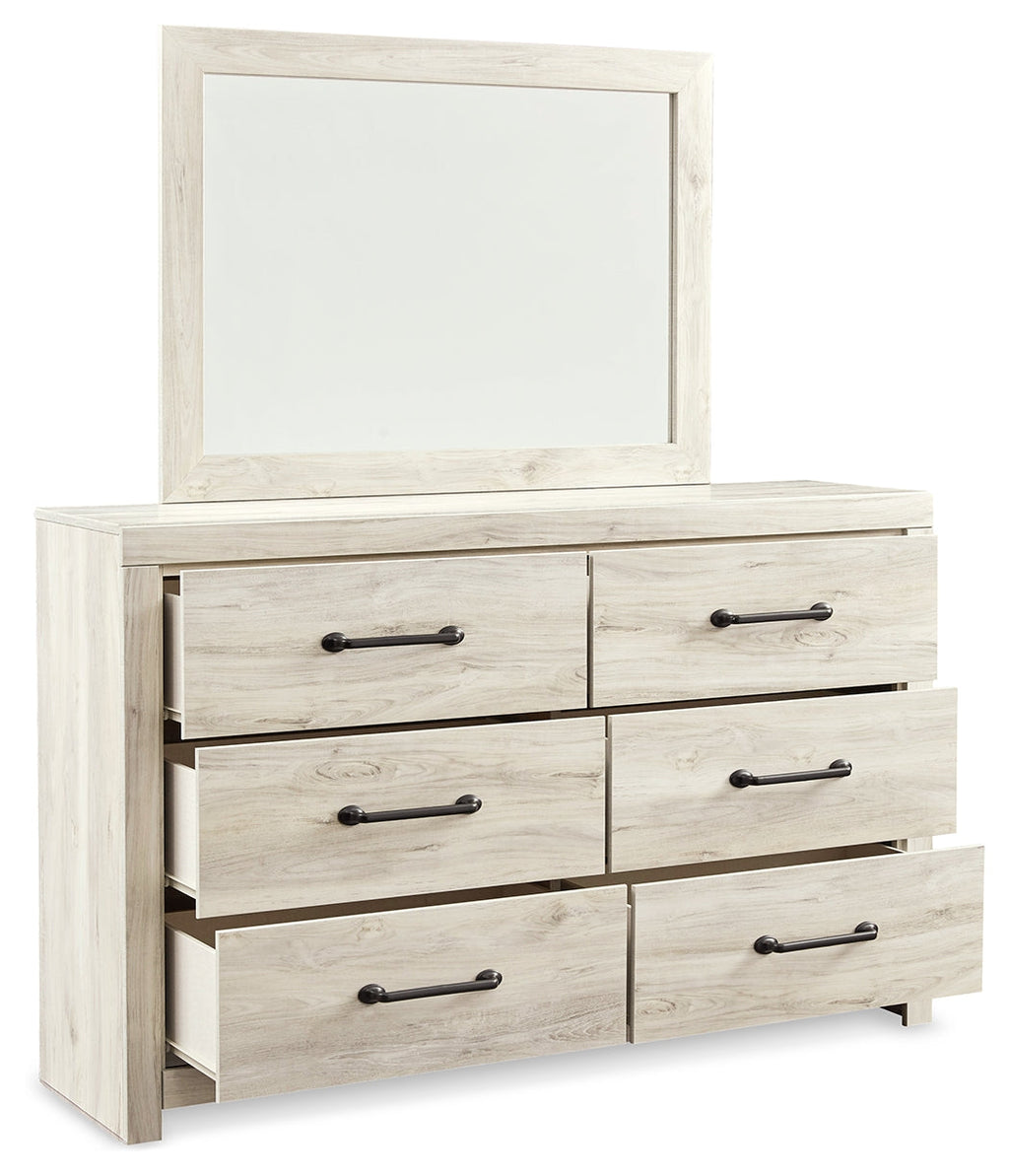 Cambeck Whitewash King Panel Bedroom Set