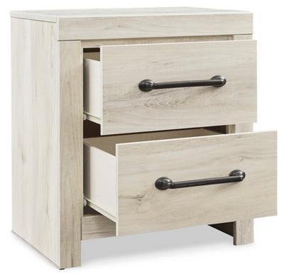 Cambeck Whitewash King Panel Storage Bedroom Set