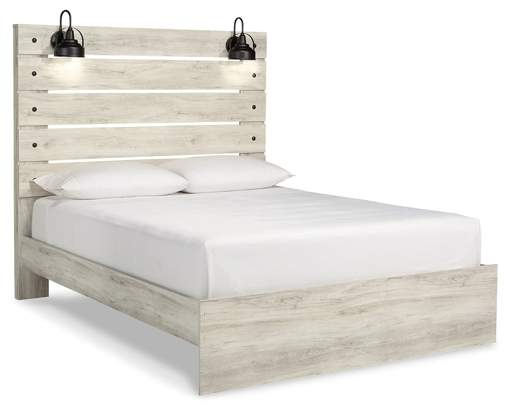 Cambeck Whitewash Queen Panel Bedroom Set with Chest
