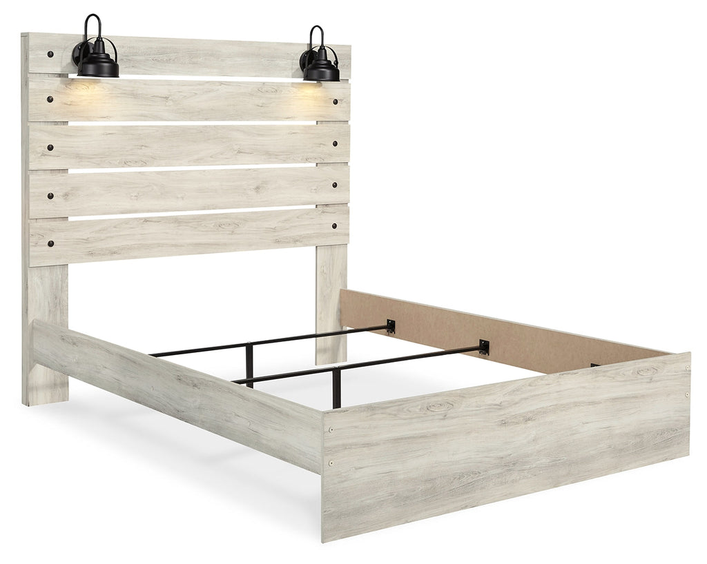 Cambeck Whitewash Queen Panel Bedroom Set with Chest