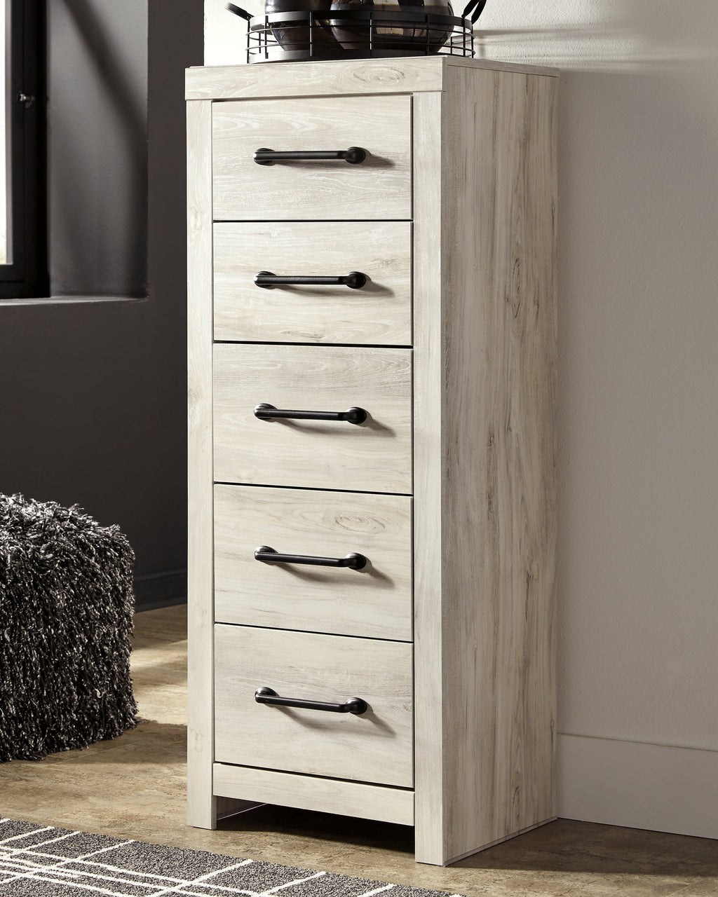 Cambeck Whitewash Queen Panel Bedroom Set with Chest