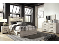 Cambeck Whitewash Queen Panel Bedroom Set